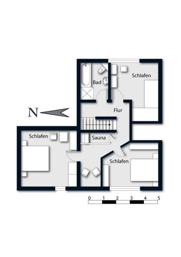Lh Westermüür, Hausteil 1 Ferienhaus *